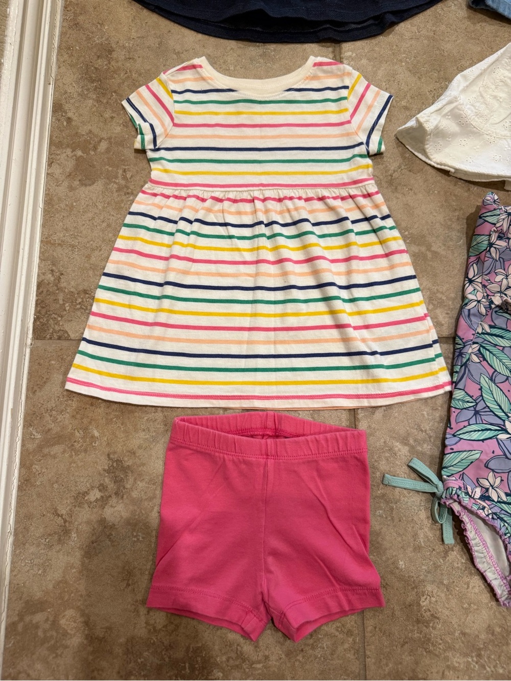 18 Month Girls Summer Clothes & Swim Bundle (Carters Old Navy Rufflebutts GAP) - Picture 2 of 9